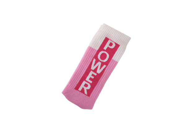 MEIAS GIRL POWER ROSA