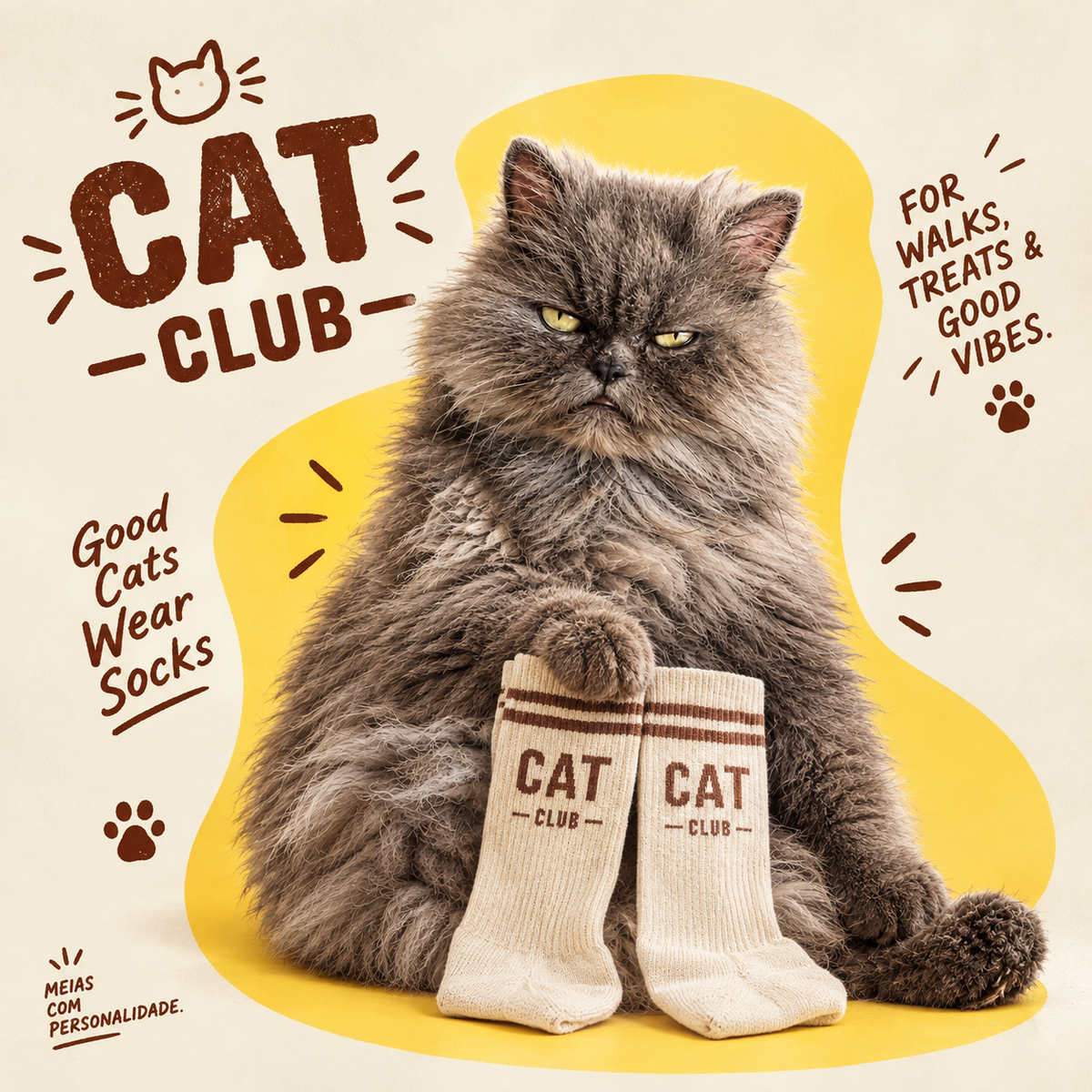 CAT CLUB SOCKS