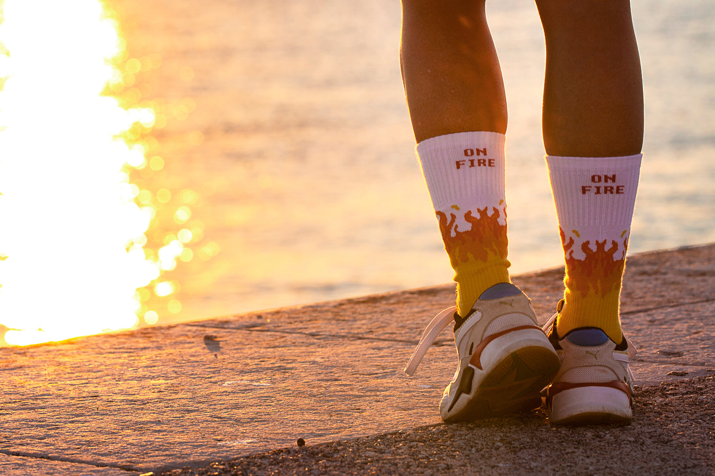 ON FIRE SOCKS